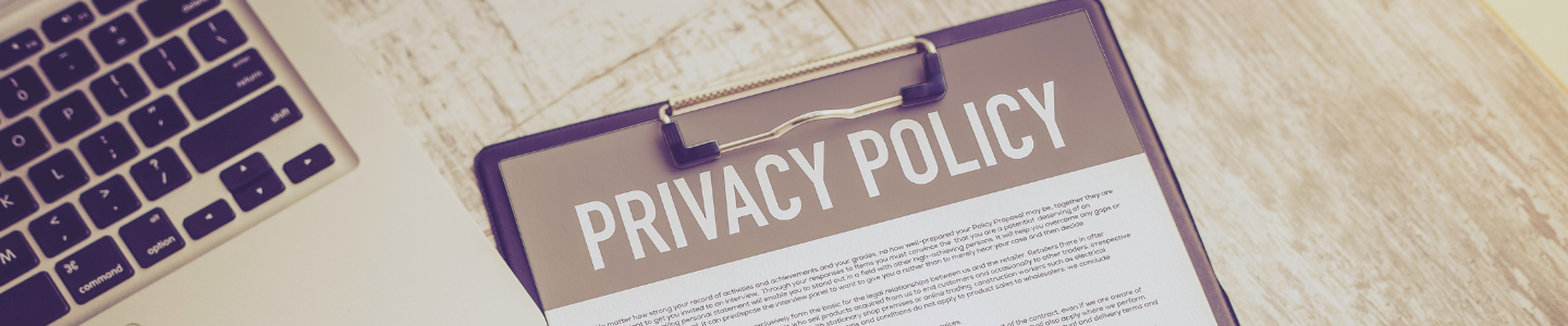 Privacy Policy Header Image