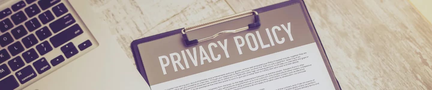 Privacy Policy Header
