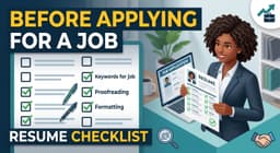 Resume Checklist Before Applying for a Job