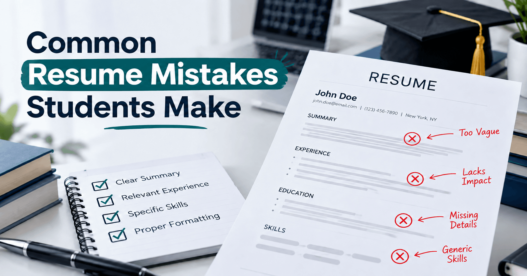 Common Resume Mistakes Students Make