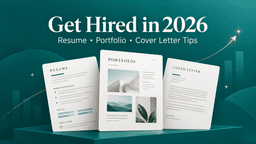 Get Hired in 2026: Resume, Portfolio & Cover Letter Tips